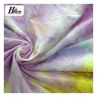 Tissu en tricot super doux et respirant en polyester 100% personnalisé, 180-250 GSM, imprimé à la brosse DTY pour femmes