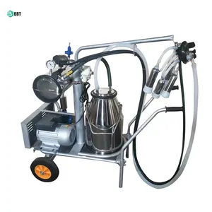 Wholesale High Quality Vacuum Type Automatic Dairy Cows Goat Sheep Milk Machine Pulsation Portable Cow Milking Machines