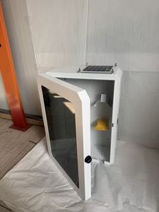 Borne de Recharge Murale Octogonale Verrouillable Xunuo Xunuo003 7kW AC/DC pour Véhicules Électriques, Armoire Extérieure Étanche Noire, Compatible Nouveaux Véhicules Électriques - Product Image 4