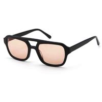 Lunettes de soleil en acétate surdimensionnées de luxe à double pont UV400