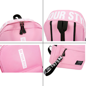 Factory Direct Custom Multifunctional Oxford <b>Waterproof</b> Student Schoolbag Nylon Material Zip <b>Backpack</b> Children's Schoolbag - Product Image 5