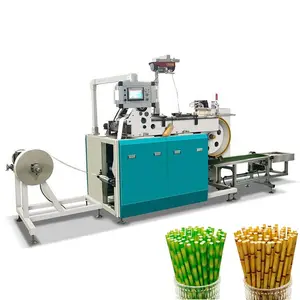 High Quality Paper Drinking Straw Making Machine Full Automatic Paper Sticking Machine With Low Cost