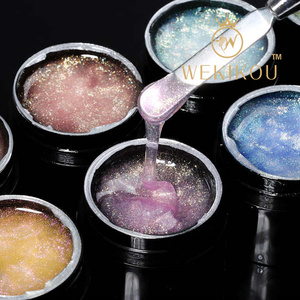 Costruzione di GEL duro <span class=keywords><strong>via</strong></span> <span class=keywords><strong>lattea</strong></span> per le unghie per <span class=keywords><strong>la</strong></span> primavera estate di alta qualità auto livellante di lunga durata unghie lucide costruttore - Product Image 2