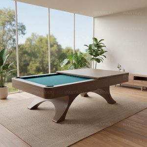 Table de <span class=keywords><strong>billard</strong></span> multifonctionnelle Wanyaju Original, 8 pieds, de luxe moderne, haute qualité, pour divertissement à domicile, vente en gros, nouveauté - Product Image 3