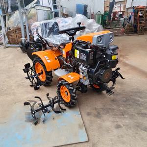 Cultivateur rotatif <span class=keywords><strong>à</strong></span> entraînement par courroie 12HP, désherbeur motorisé OEM 170F/P pour utilisation montée sur tracteur ou portée <span class=keywords><strong>à</strong></span> la main - Product Image 3