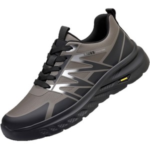 Chaussures de randonnée pour hommes, printemps, bout rond, tige en mesh synthétique, semelle extérieure en caoutchouc, semelle intermédiaire en EVA, respirantes, légères, pour voyages en plein air - Product Image 5