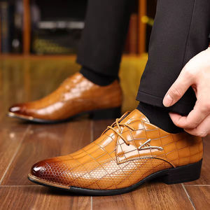 Chaussures Oxford de luxe personnalisables pour hommes, cuir pleine fleur, imperméables et respirantes - Design à lacets pour les occasions formelles, les mariages - Product Image 5
