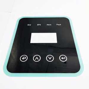 Tùy chỉnh OEM Acrylic tên nơi với Matte kết thúc, Độ chính xác cao <span class=keywords><strong>CNC</strong></span> khắc LCD bảo vệ phim - Product Image 1