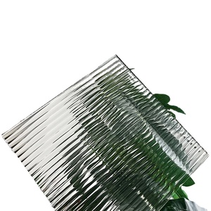 Vente en gros de verre texturé décoratif 4mm 8mm 10mm 12mm verre cannelé clair à faible teneur en fer ondulé à motif Moru directement de l'usine - Product Image 1