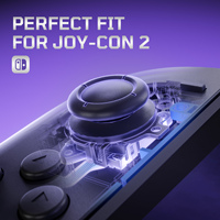 EXtremeRate Joystick 3D de remplacement noir pour Nintendo Switch 2 Joycon