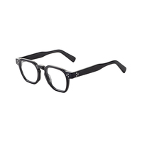 Montures de lunettes de lecture optiques en acétate de forme carrée classique de haute qualité personnalisées par les marques
