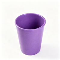 Gobelet réutilisable pour enfants en paille de blé, sans BPA, sans plastique, compatible lave-vaisselle, OEM