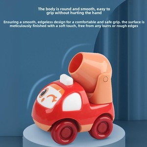 Voiture miniature à inertie en plastique certifiée 3C pour enfants, modèle de véhicule de construction de <span class=keywords><strong>dessin</strong></span> <span class=keywords><strong>animé</strong></span>, jouet à tirer, unisexe, pour 2-4 ans, vente en gros - Product Image 3