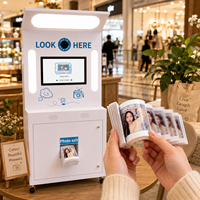 Photomaton interactif Flipbook avec impression instantanée de haute qualité pour les attractions touristiques et les événements