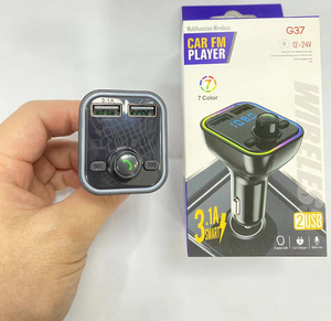 OEM FM <span class=keywords><strong>modulator</strong></span> Transmitter <span class=keywords><strong>MP3</strong></span> Máy nghe nhạc G37 G38 kép 2 USB xe sạc không dây rảnh tay xe Kit BT On-<span class=keywords><strong>Board</strong></span> Dual Port sạc - Product Image 6