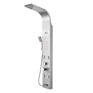 Led moderno baño masaje lluvia vapor <span class=keywords><strong>ducha</strong></span> columna Panel 304 Acero inoxidable inteligente <span class=keywords><strong>ducha</strong></span> grifo conjunto - Product Image 1