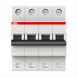 Meilleur prix pour disjoncteur miniature S203 RCCB, capacité de coupure 10 KA, matériau PA66, 230V 50/60Hz, 4 pôles, usage industriel - Product Image 4