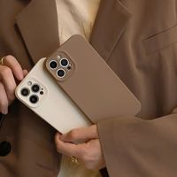 Coque de téléphone en silicone liquide originale pour Iphone 11 12 13 14 15 Pro Max Plus