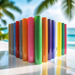 Vinyle thermocollant PVC Easyweed personnalisé et réutilisable avec série adhésive, vinyle thermocollant pour presse à chaud, film de transfert <span class=keywords><strong>Thermoflex</strong></span> Plus - Product Image 1