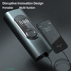 Bomba de aire de alta presión, inflador de neumáticos de 12V, 5V, 150 psi, para bicicleta y camión - Product Image 5