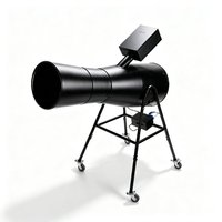 Canon à confettis arc-en-ciel haute puissance 2000W, commande électronique, hauteur de jet 10M+, équipement de scène, soirée en boîte de nuit, spectacle en direct