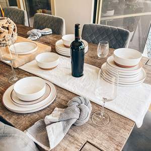 Assiettes à dîner en porcelaine écologiques, assiettes à dessert en céramique de qualité alimentaire pour les restaurants, logo personnalisé, passe au lave-vaisselle - Product Image 4