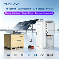 Sistem Tenaga Surya Komersial Industri Deye 30kW 50kW 100kW 125kW Inverter Hybrid Penyimpanan Energi PV BESS untuk Pabrik dan Bisnis