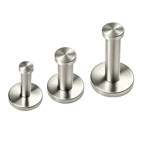Stainless Steel Wall <b>Hooks</b> Heavy Duty Coat <b>Hook</b> For Door Or Wall Mounting Bedroom <b>Kitchen</b> Use - Product Image 3