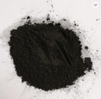 Pigment d'oxyde de fer pour carreaux de sol de construction béton ciment brique chaussée poudre noire