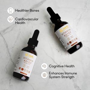 Suplementos de Salud Ósea e Inmunológica con Vitamina D3 K2 en Gotas Líquidas, Magnesio y Calcio, Marca Privada OEM/ODM, 50000 UI - Product Image 6