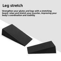 Planche d'inclinaison en EVA pour la rééducation, la musculation et l'entraînement, avec support triangulaire pour squats et étirements – Vente en gros et au détail