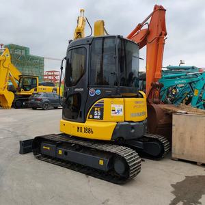 Excavateur d'occasion Original du Japon Mini excavateur Komatsu PC55 PC55 Excavateur hydraulique sur chenilles PC55 à vendre - Product Image 4