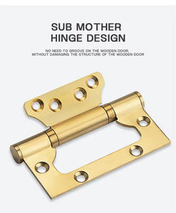 บานพับผีเสื้อลูกปืนงานเชื่อมสเตนเลสสตีลสำหรับงานหนักขนาดกำหนดเองได้ - Product Image 3