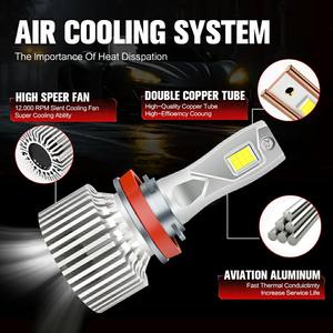 Nouveau Super Lumineux <span class=keywords><strong>V9</strong></span> 200W 40000lm CSP 3570 PUCE Lumières De Voiture 12V 24V Luces Led Auto H1 H3 H8 H11 H4 9005 9006 Phares Led - Product Image 4