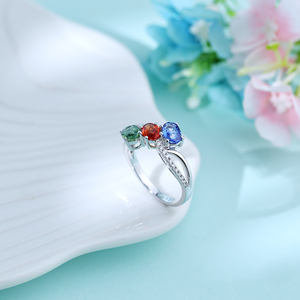 Anillo de Compromiso de Oro Sólido de 18K con Zafiro, Joyería Clásica de Lujo Personalizada, Corte Ovalado, Anillo de Piedras Preciosas para Mujer, Regalo de Cumpleaños - Product Image 6