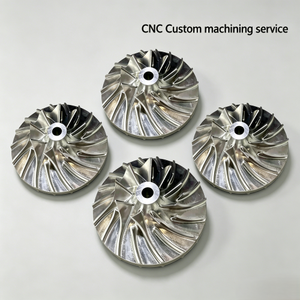 Accessoires d'hélices marines personnalisés en usine, pales de turbine à 5 pales, impeller, pièces usinées CNC à cinq axes, surface personnalisable - Product Image 3