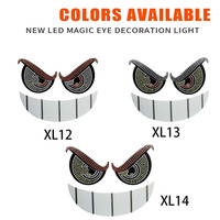 USB Animated Demon Eyes LED Matrix Panel Display New Condition Off-Road Interior Lights for Cars SUVs Windshield Accessory