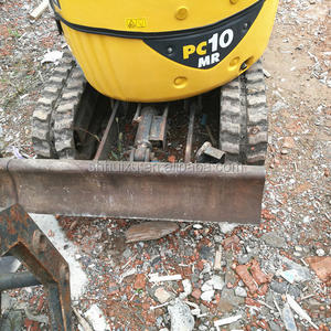 Komatsu PC10MR Mini pelle sur chenilles compacte de 1 tonne avec pour Kubota utilisé en bon état pour l'aménagement paysager de construction - Product Image 4