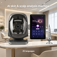 Pemindai Wajah AI 3D Portabel Profesional Woods Lamp View Skin Tone Moisture X3 pro 2026 Harga Promo Woods Lamp Skin Analyzer