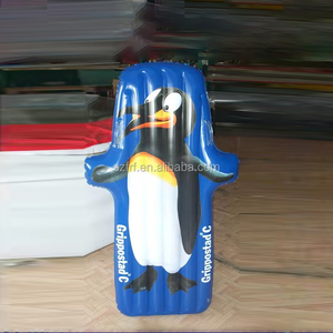 Divertida Tabla de <span class=keywords><strong>Surf</strong></span> Inflable de PVC con Forma de Pingüino para Piscina y Playa - Product Image 3