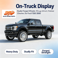 Jantes forgées pour camion GMC Sierra 3500 et Ford F350, 8X200 8X210, 20 22 24 26 28 30 pouces, 8 et 10 trous, jantes personnalisées