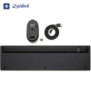 Ensemble <span class=keywords><strong>clavier</strong></span> et <span class=keywords><strong>souris</strong></span> <span class=keywords><strong>sans</strong></span> <span class=keywords><strong>fil</strong></span> rechargeable, taille standard avec pavé numérique, design élégant, plug-and-play, saisie silencieuse, 2,4 GHz - Product Image 6