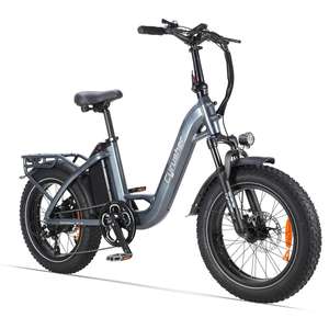 Bicicleta Eléctrica con Cuadro de Aleación de Aluminio, Batería de Litio de 48V, Sistema de Frenos de Disco, Actualizada, Tipo Rumble <span class=keywords><strong>Cyrusher</strong></span>, con Neumáticos Gruesos - Product Image 4