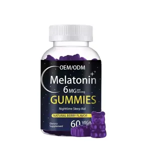 Plant 10mg Kids 5mg Sleep Aid Melatonin Gummy Paquete gratis