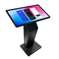 Prix d'usine OEM Windows/Android OS Écran LCD 4K en libre-service avec écran tactile en option pour l'information et la recherche, idéal pour les magasins de détail et les centres commerciaux