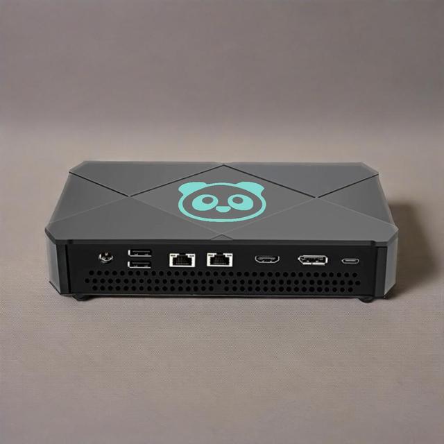 Opera Mini Computer AMD Ryzen 5 R5-6600H 6 Cores 12 Threads 256g SSD DP//Type-C 4K 2LAN 6USB New Powerful Mini PC