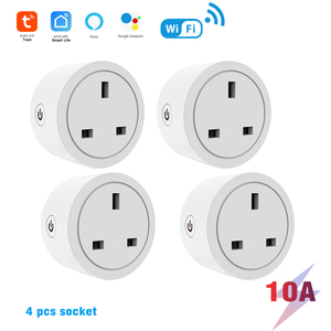 Tuya thông minh cắm 16A anh Wifi ổ cắm điện đo hộ gia đình điện cắm ổ cắm điều khiển từ xa bằng giọng nói cho Alexa Google nhà - Product Image 3