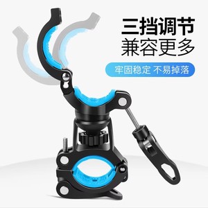 Soporte Universal para Linterna de Bicicleta, Clip de Luz LED Impermeable IPX4, Accesorios de Ciclismo para Bicicleta de Montaña, Ciclismo Nocturno - Product Image 2