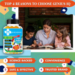 Kaliteli çocuklar düşük fiyat beyin odak güçlendirici Gummies bellek yumuşak şeker çocuk bağışıklık konsantrasyonu ve enerji için - Product Image 3
