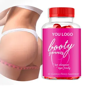Vendite calde Big BBL Gummies Butt Enlargement ingrandimento dell'anca a forma di BBL Booty Gummies per le donne